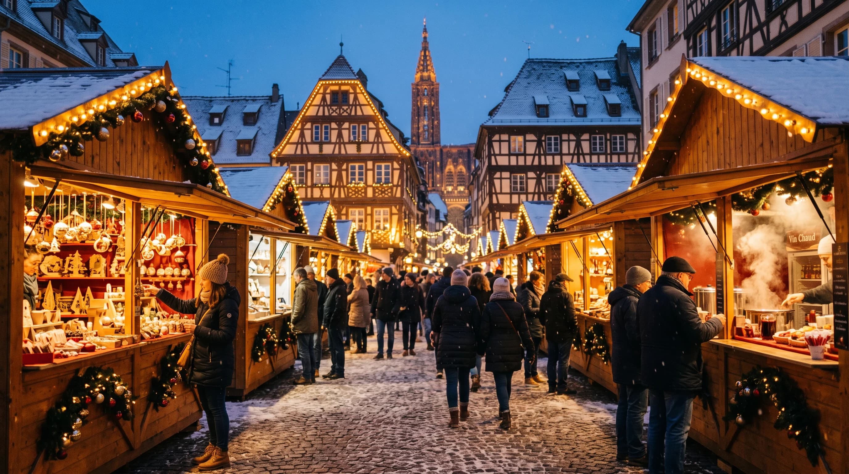 Marchés de Noël 2026 : dates par ville et prix d'un chalet