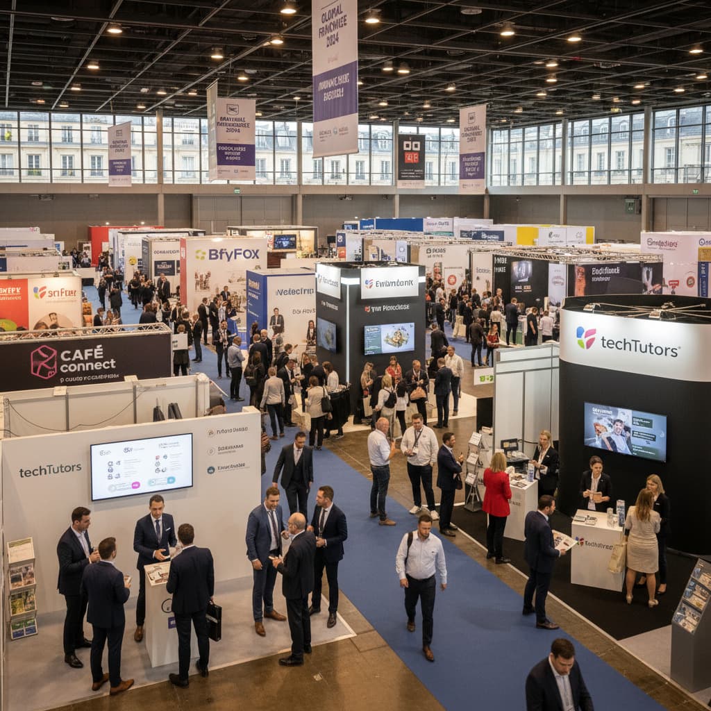 Salons de la franchise en France : guide complet 2026