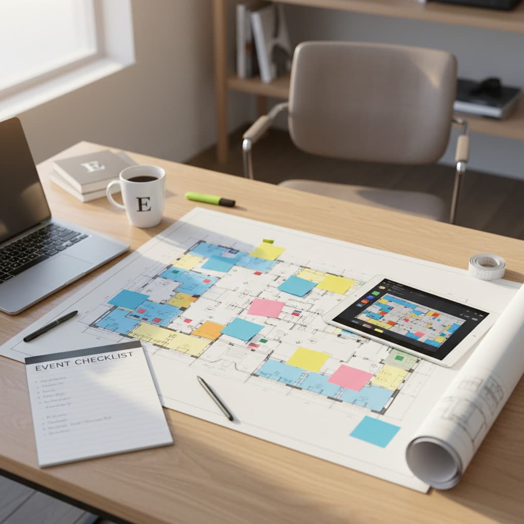 Organiser un événement pro : checklist complète en 12 étapes